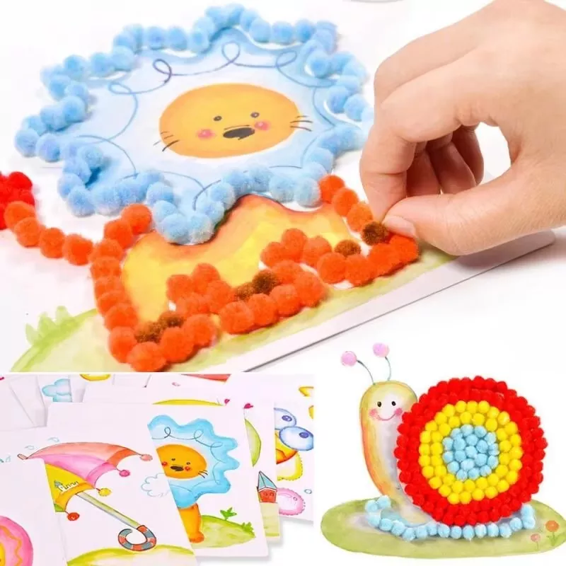 DIY Flock Art Toy