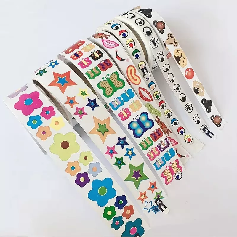 Paper Sticker for Round Tube